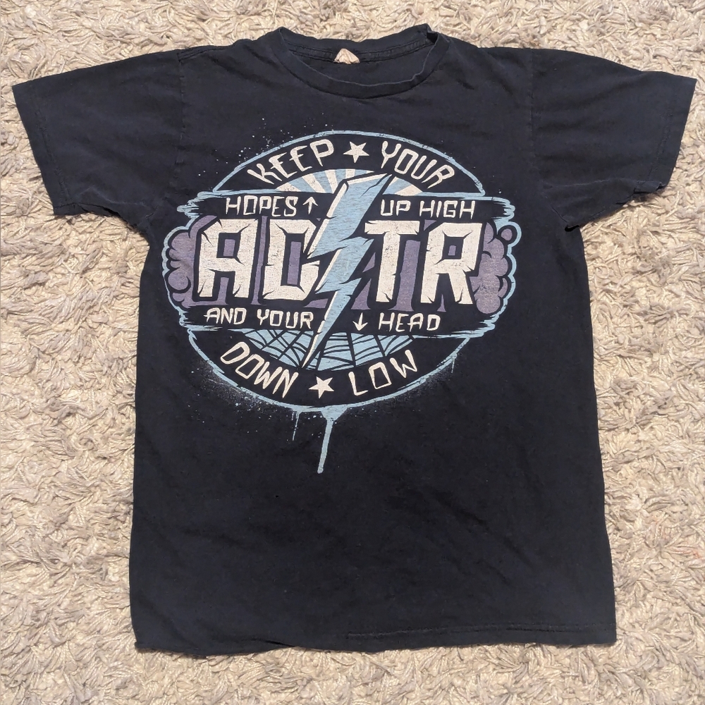 A Day To Remember Shirt Men's Size Medium Pop Punk Hopes Up High Band Tee Black